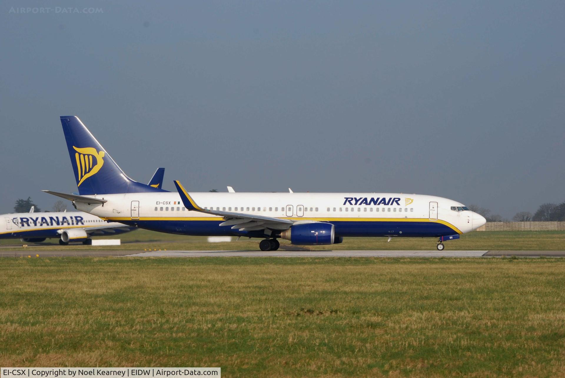 EI-CSX, 2002 Boeing 737-8AS C/N 32778, Lining up for departure off Rwy 10