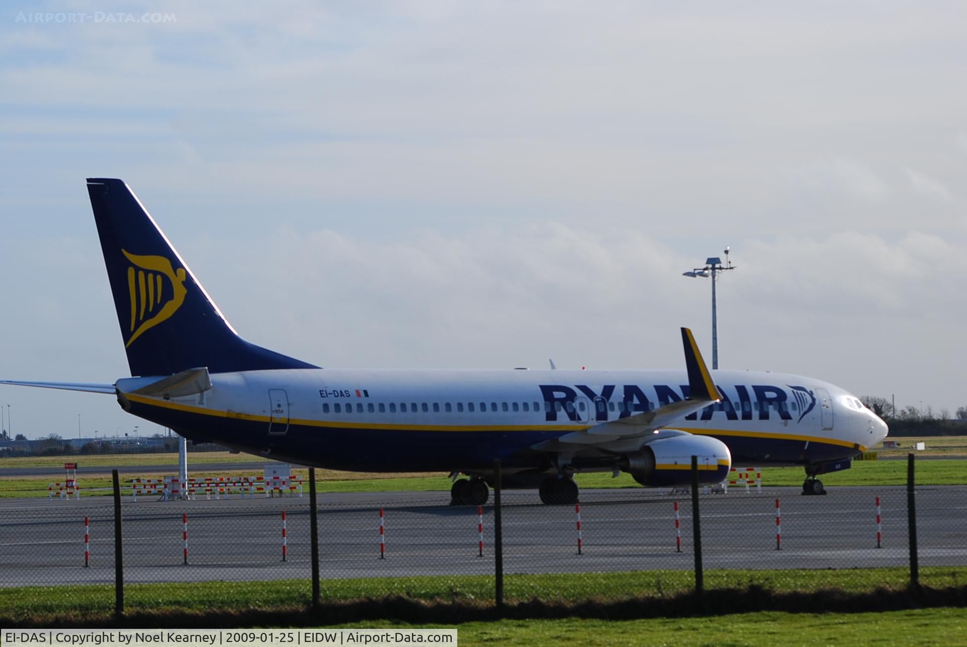 EI-DAS, 2003 Boeing 737-8AS C/N 33553, Ryanair