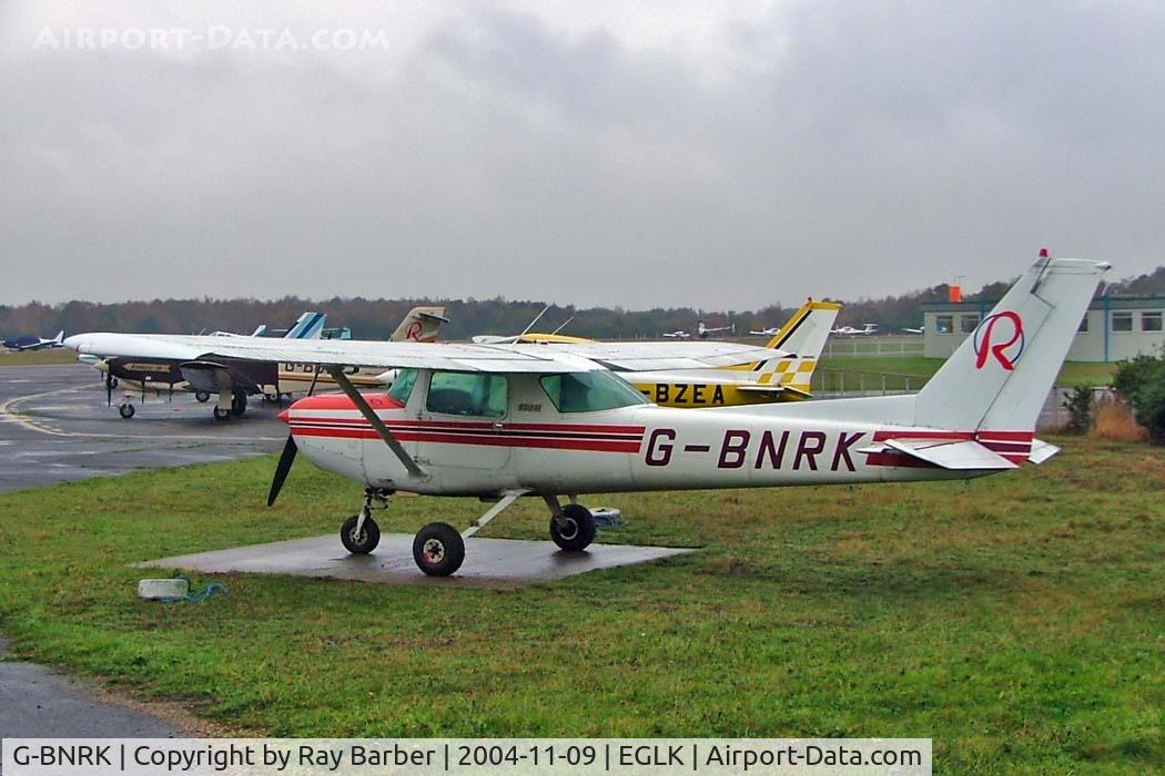 G-BNRK, 1984 Cessna 152 C/N 152-84659, Seen at its home base.