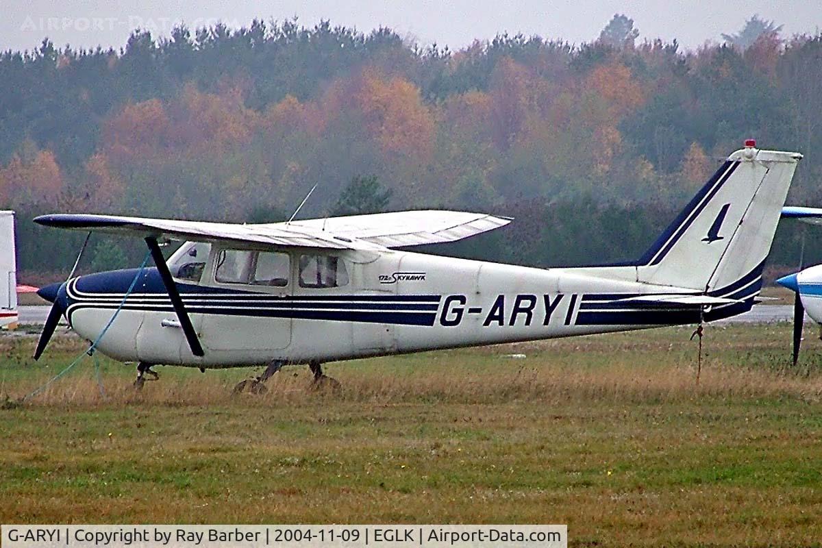 G-ARYI, 1962 Cessna 172C C/N 17249260, Seen at its home base.