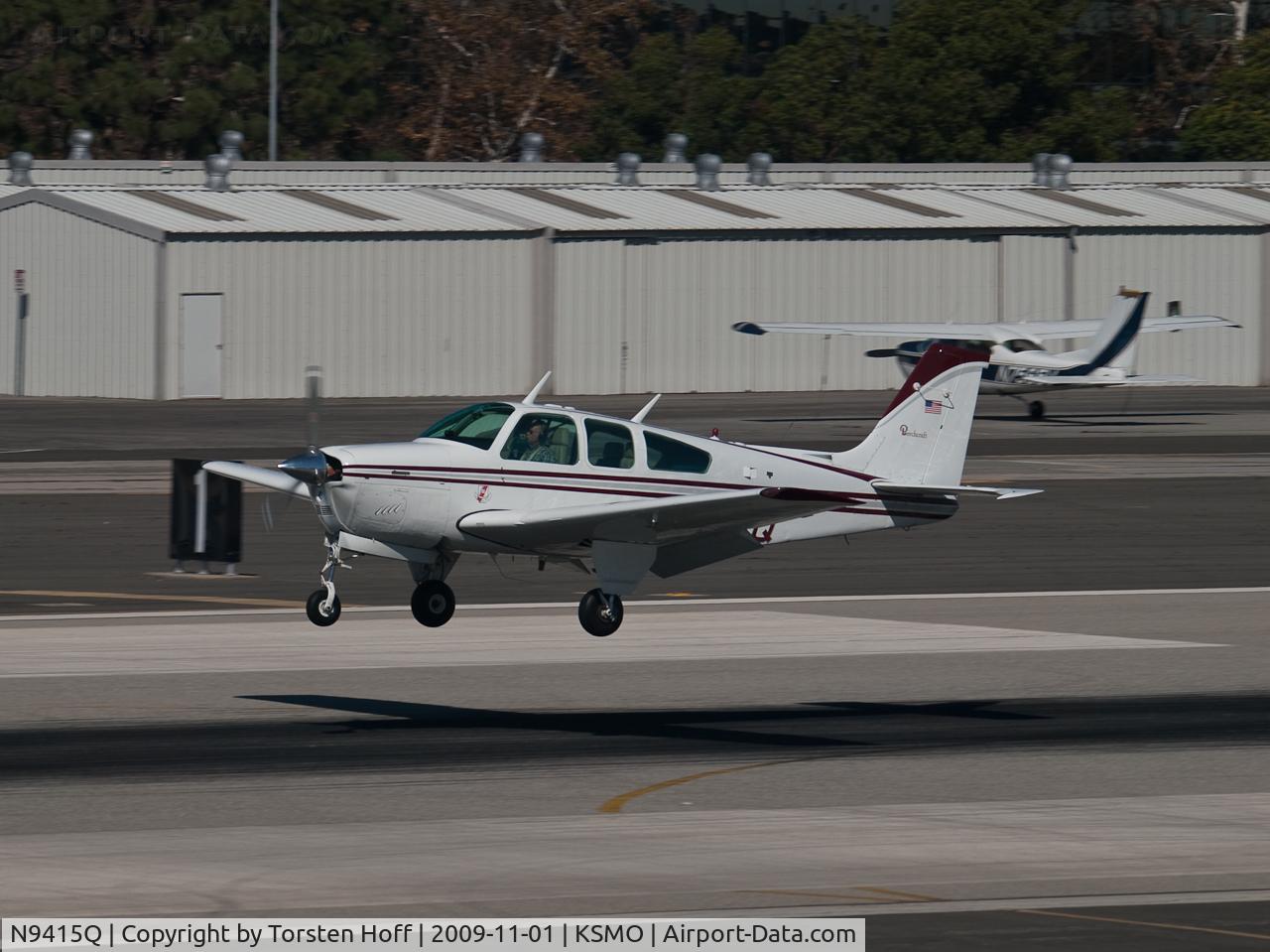 N9415Q, 1972 Beech F33A Bonanza C/N CE-362, N9415Q arriving on RWY 21