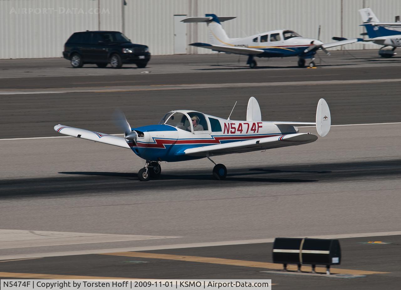 N5474F, 1968 Mooney A2a Cadet C/N B-274, N5474F departing from RWY 21