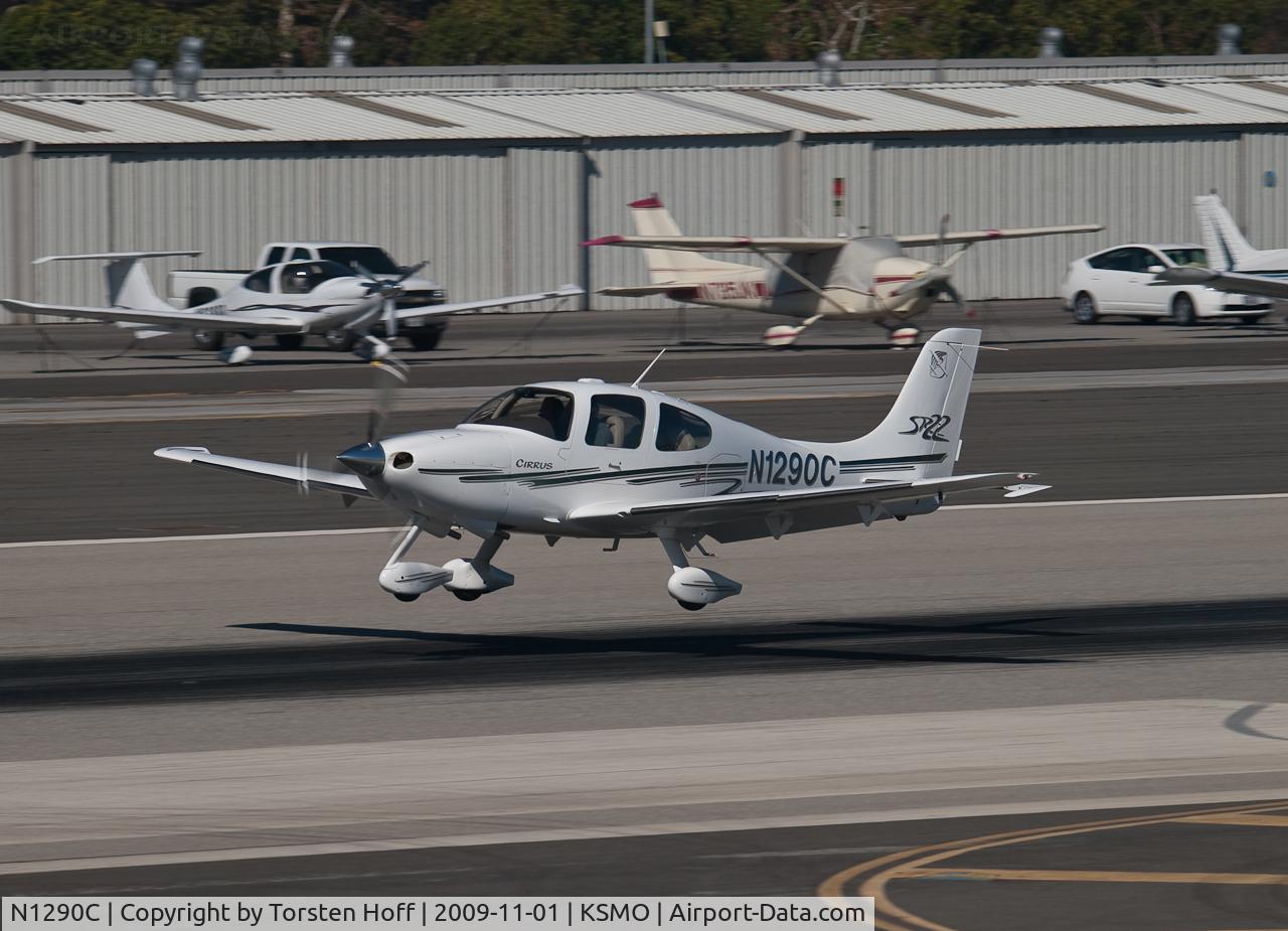 N1290C, 2003 Cirrus SR22 C/N 0512, N1290C arriving on RWY 21