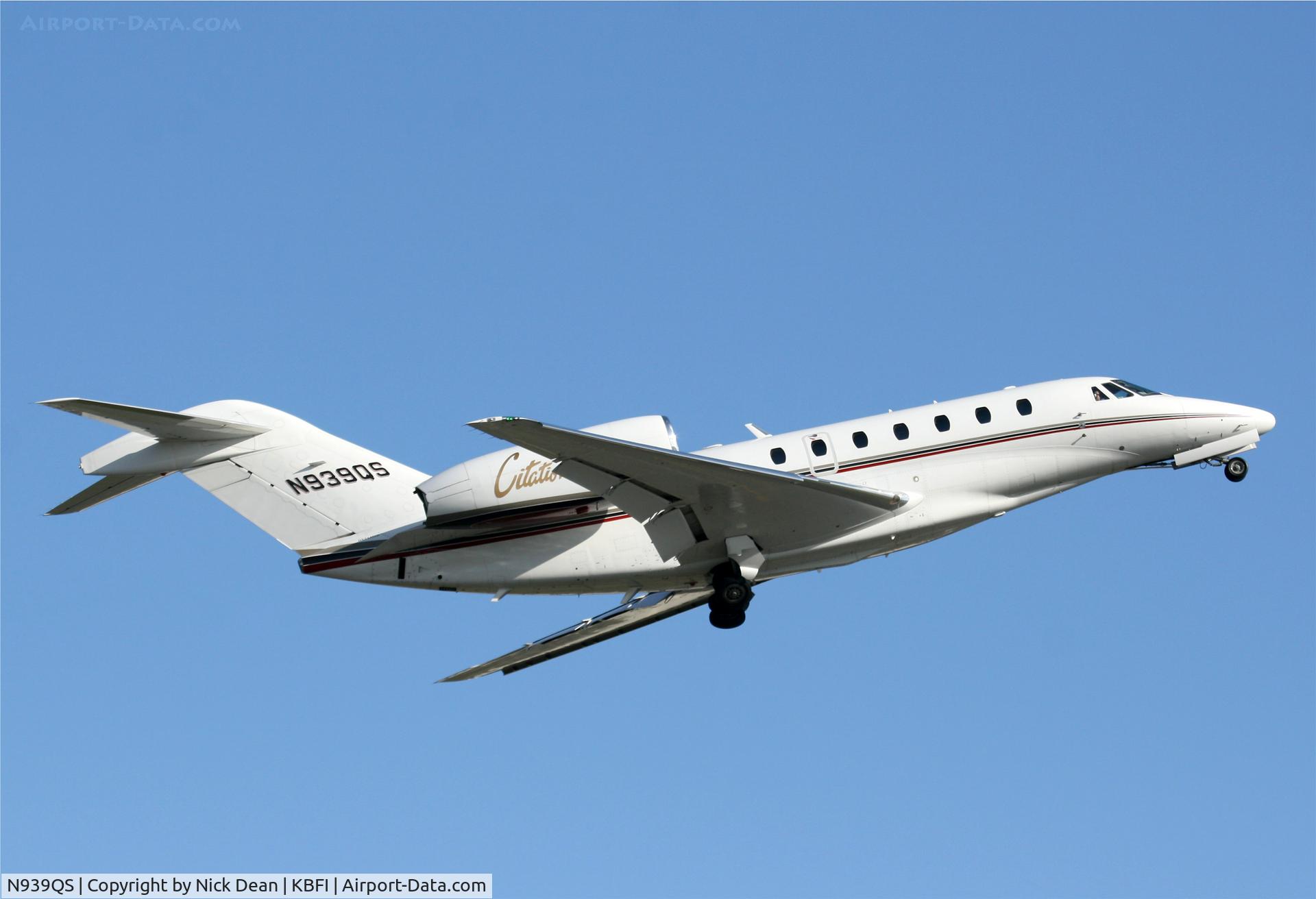 N939QS, 2002 Cessna 750 Citation X Citation X C/N 750-0193, KBFI