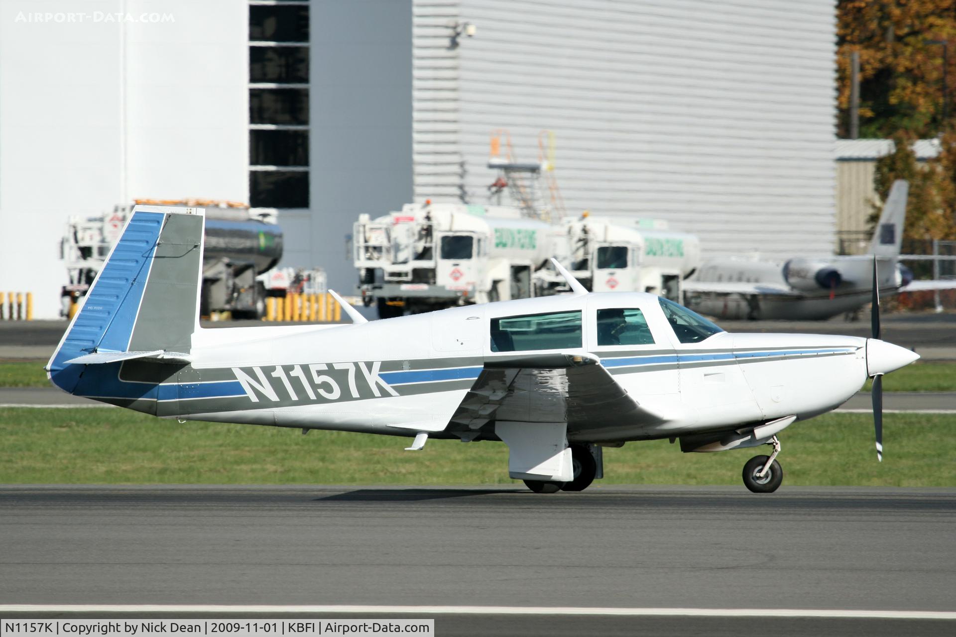 N1157K, 1981 Mooney M20K C/N 25-0644, KBFI