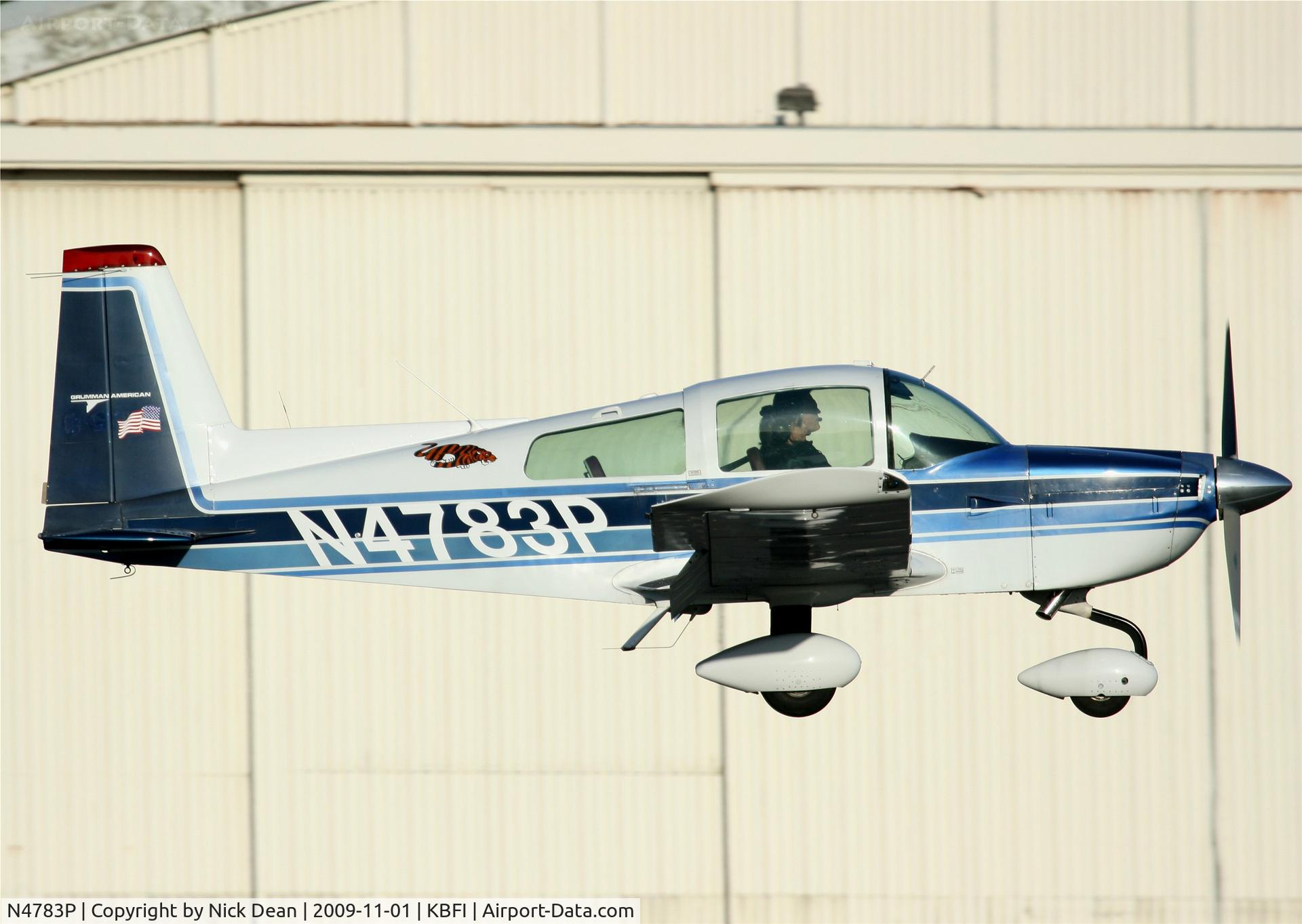 N4783P, 1977 Grumman American AA-5B Tiger C/N AA5B-0526, KBFI