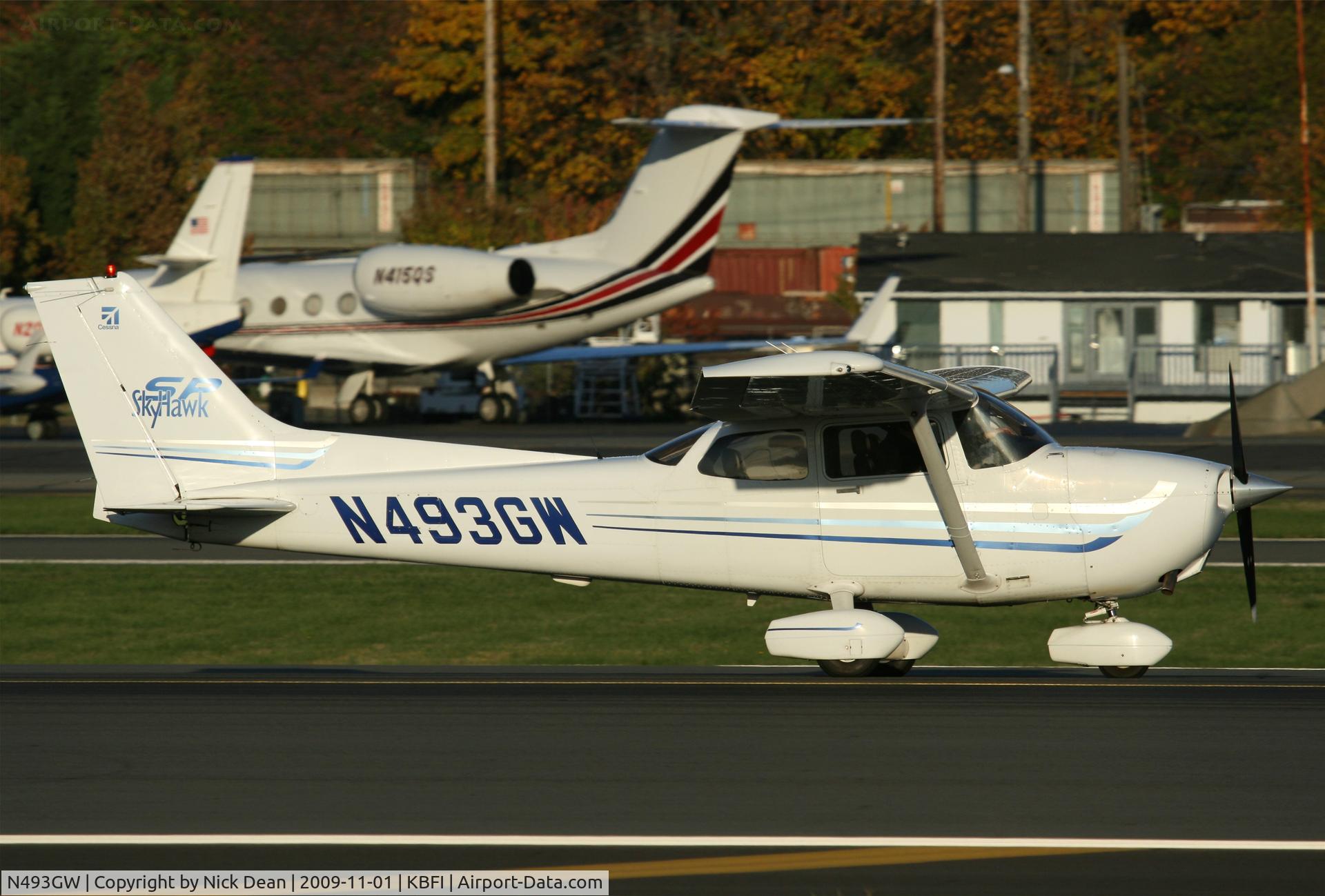N493GW, 2003 Cessna 172S C/N 172S9493, KBFI
