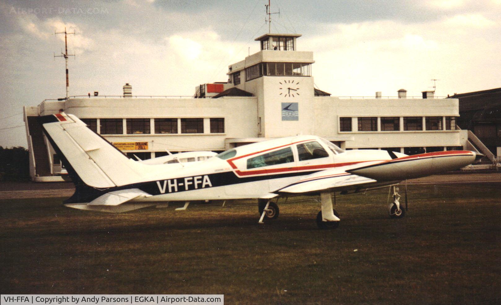 VH-FFA, 1978 Cessna 310R-II C/N 310R1212, Taken a very long way from home at Shoreham UK