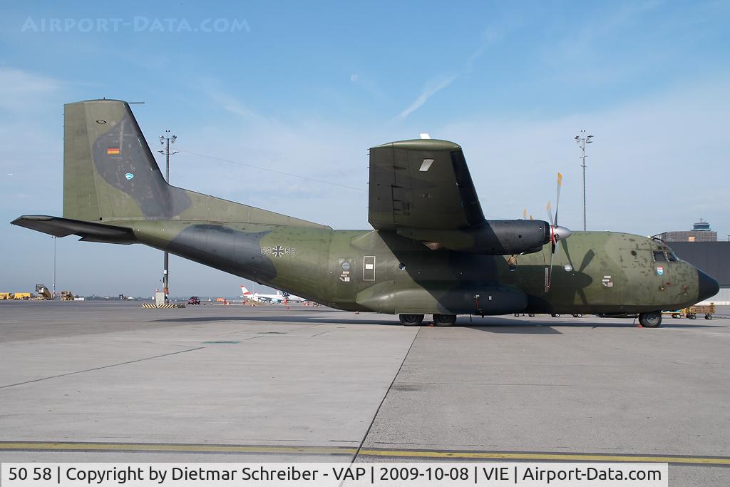 50 58, Transall C-160D C/N D80, German AF C160