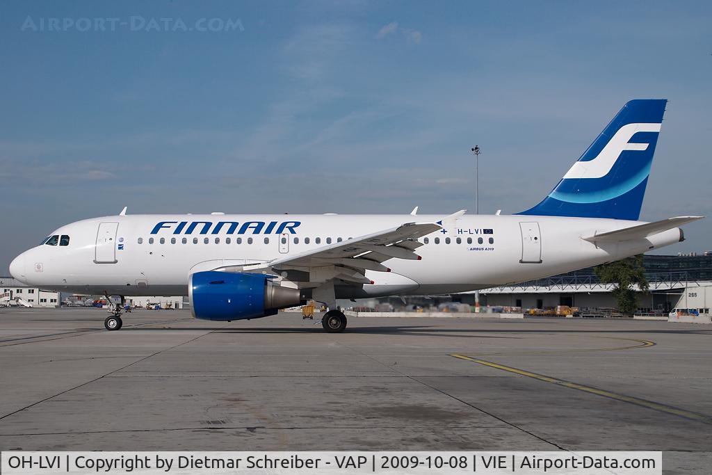 OH-LVI, 2000 Airbus A319-112 C/N 1364, Finnair Airbus 319