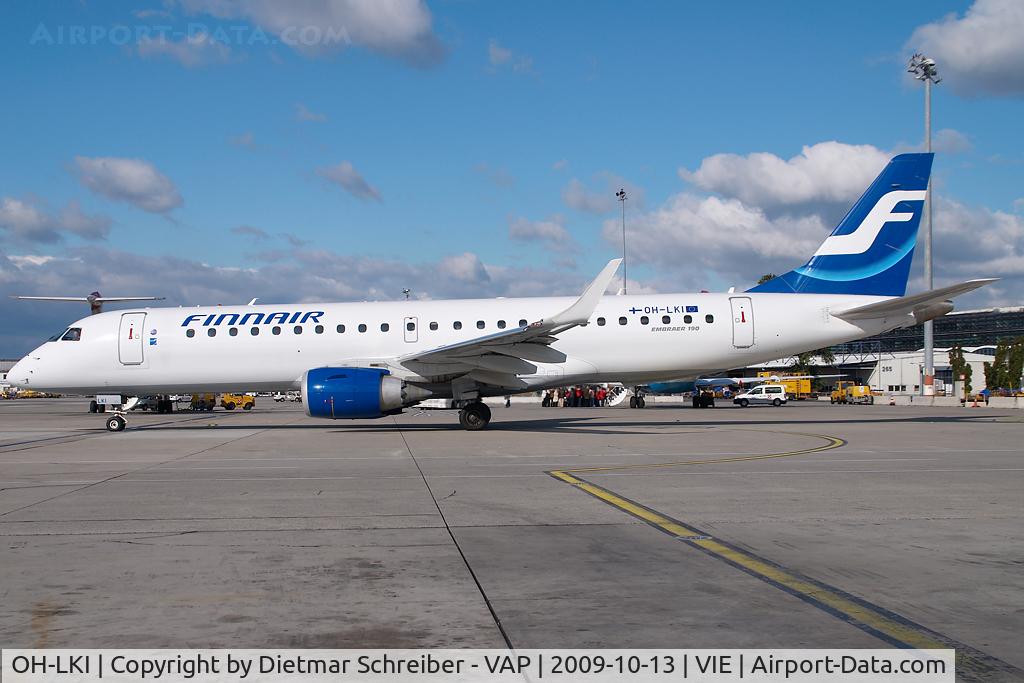 OH-LKI, 2007 Embraer 190AR (ERJ-190-100IGW) C/N 19000117, Finnair Embraer 190