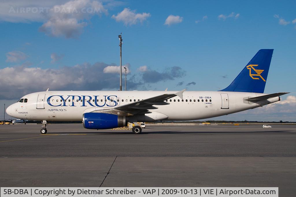 5B-DBA, 1991 Airbus A320-231 C/N 180, Cyprus Airways Airbus 320