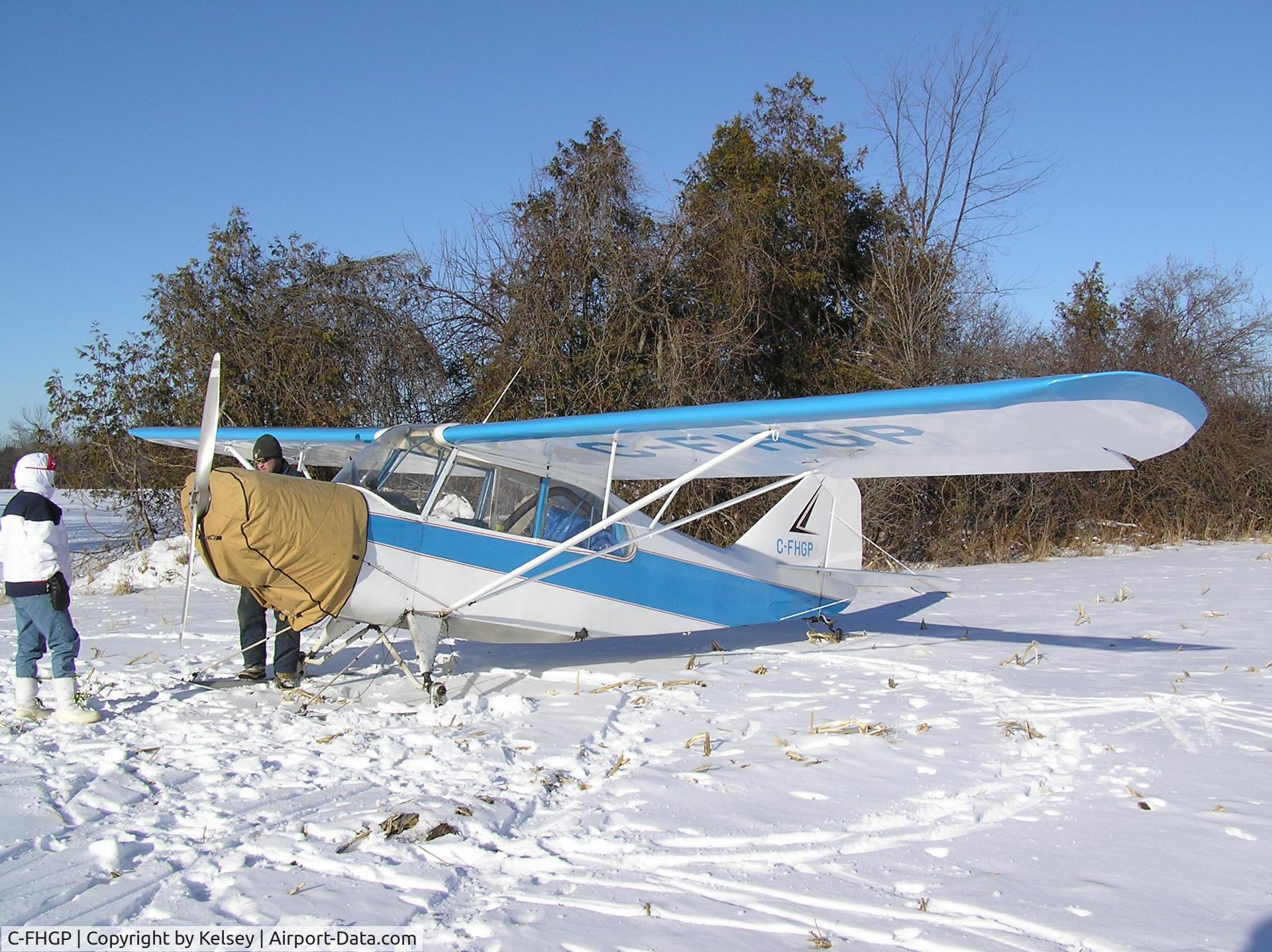 C-FHGP, 1946 Aeronca 7AC Champion C/N 7AC-5257, Getting ready to go