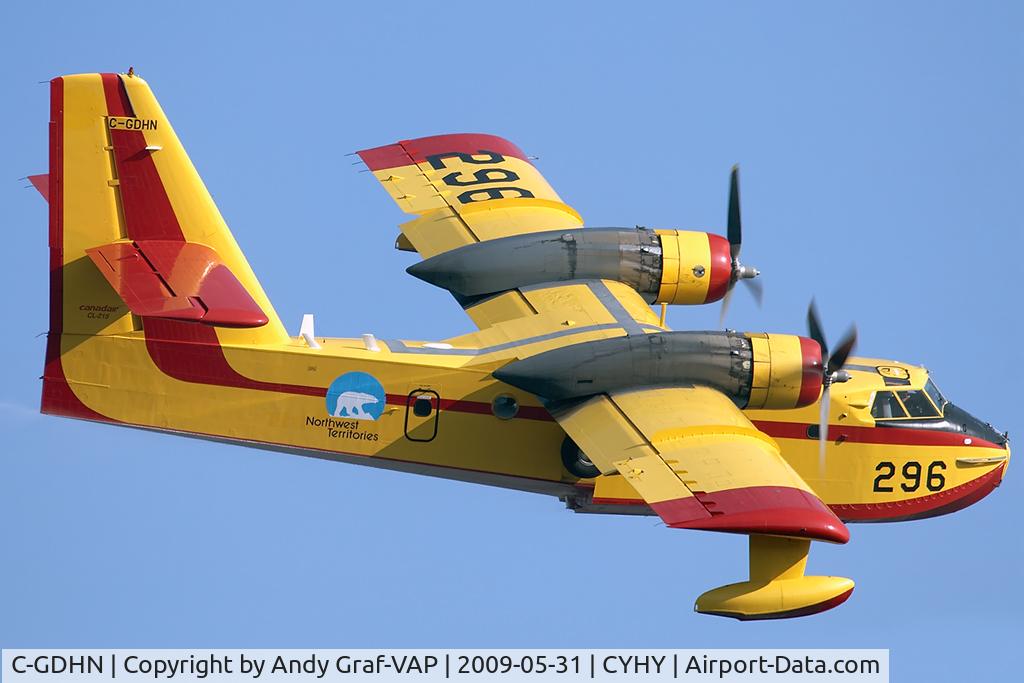 C-GDHN, 1986 Canadair CL-215-V (CL-215-1A10) C/N 1089, NWT - Goverment CL-215