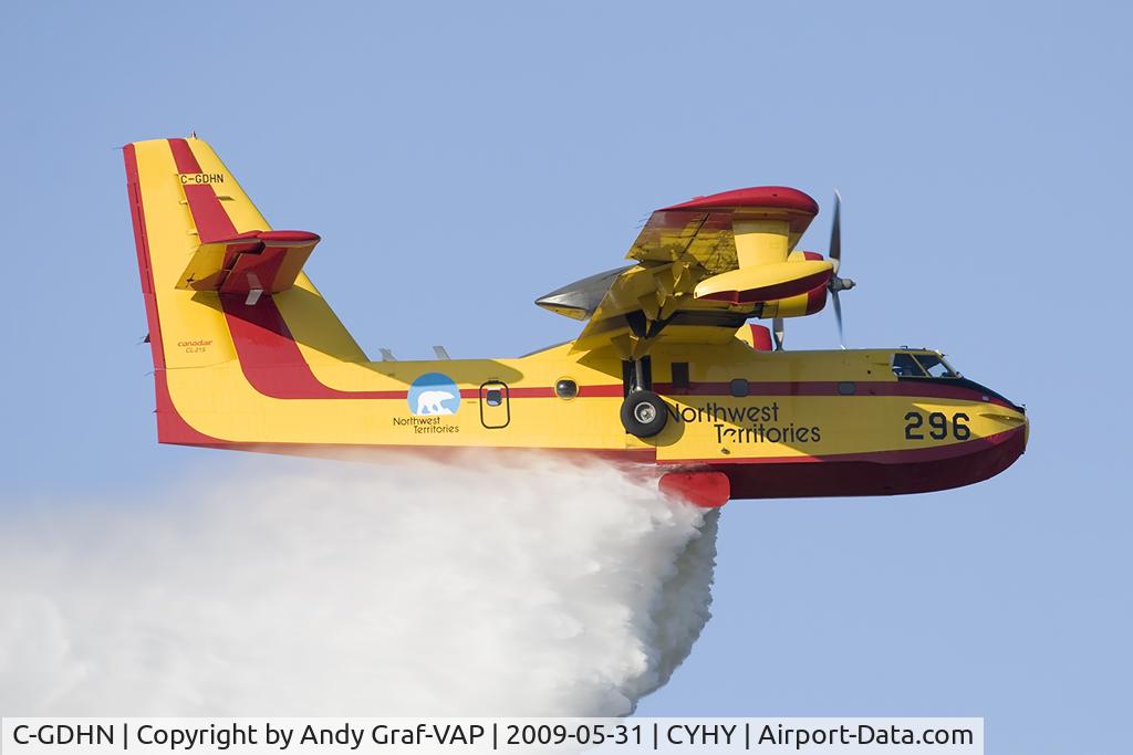 C-GDHN, 1986 Canadair CL-215-V (CL-215-1A10) C/N 1089, NWT - Goverment CL-215
