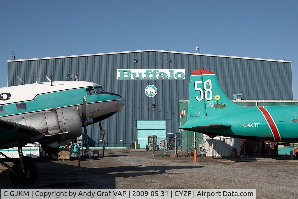 C-GJKM, 1942 Douglas DC3C-S1C3G (C-47A) C/N 13580, Buffalo Airways DC 3