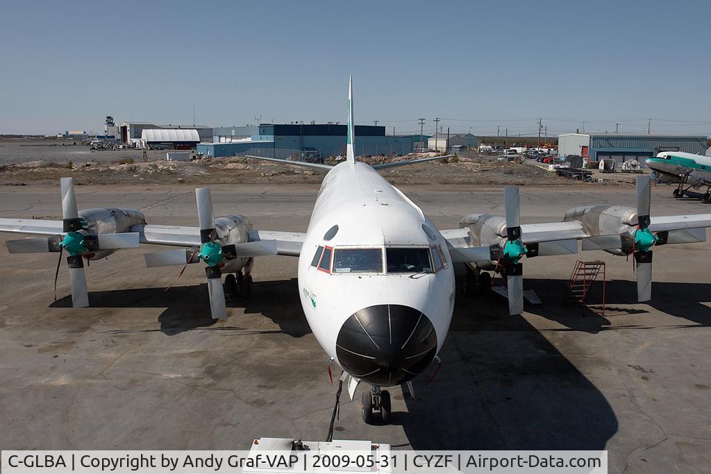 C-GLBA, 1961 Lockheed L-188A(F) Electra C/N 1145, Buffalo Airways L-188