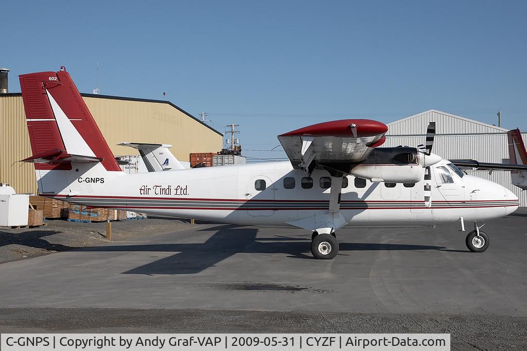 C-GNPS, 1978 De Havilland Canada DHC-6-300 Twin Otter C/N 558, Air Tindi DHC 6