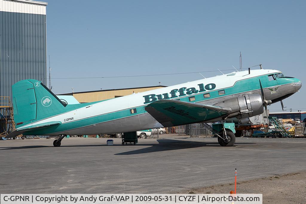 C-GPNR, 1942 Douglas DC3C-S1C3G (C-47A) C/N 13333, Buffalo Airways DC 3