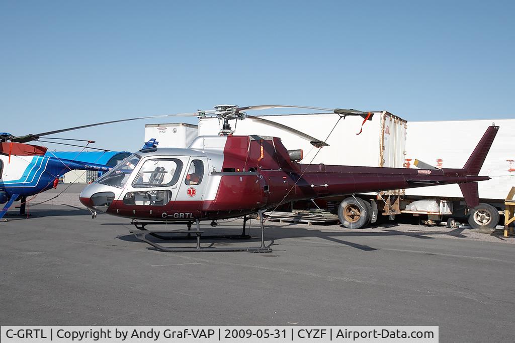 C-GRTL, 1980 Aerospatiale AS-350BA Ecureuil C/N 1377, Great Slave Helicopters AS350