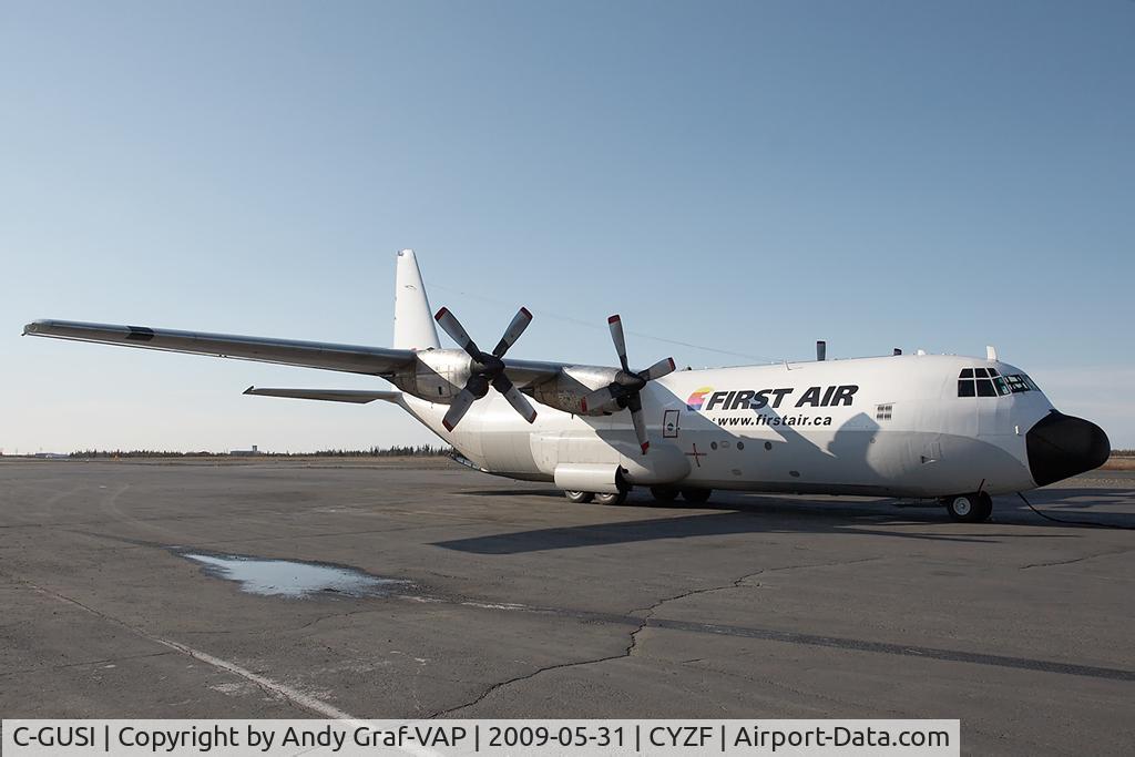 C-GUSI, 1975 Lockheed L-100-30 Hercules (L-382G) C/N 382-4600, First Air L-382