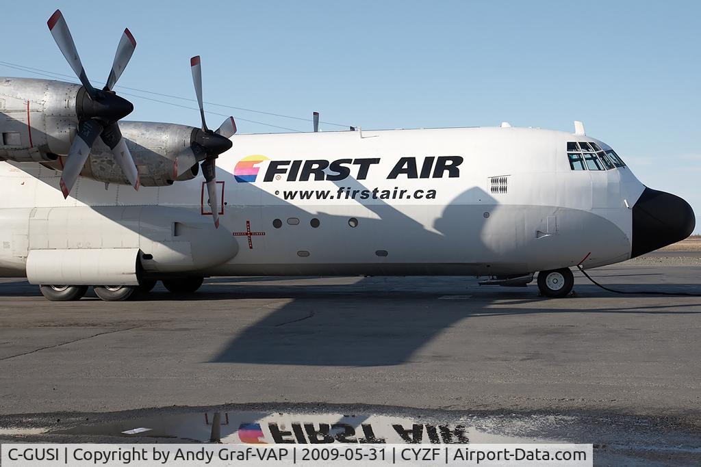 C-GUSI, 1975 Lockheed L-100-30 Hercules (L-382G) C/N 382-4600, First Air L-382