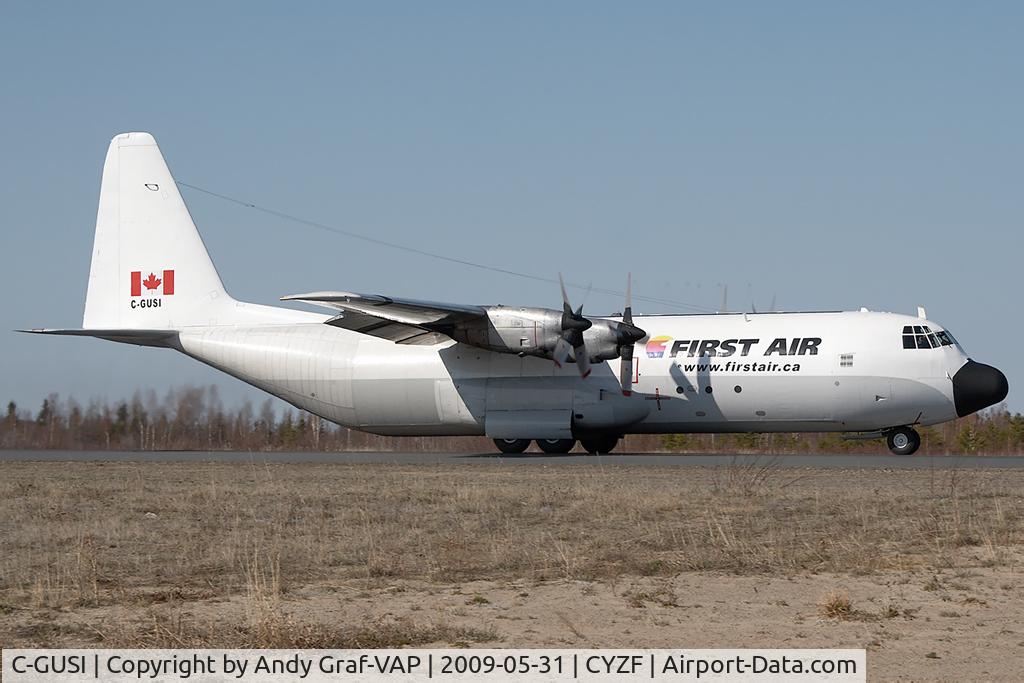 C-GUSI, 1975 Lockheed L-100-30 Hercules (L-382G) C/N 382-4600, First Air L-382