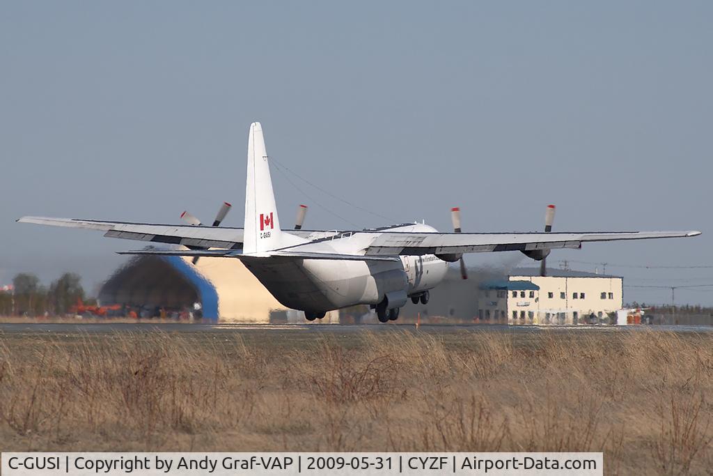 C-GUSI, 1975 Lockheed L-100-30 Hercules (L-382G) C/N 382-4600, First Air L-382
