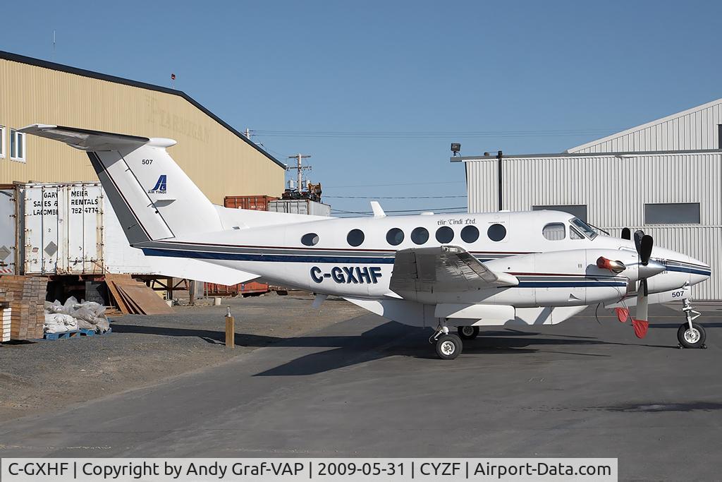 C-GXHF, 1989 Beech B200 King Air C/N BB-1343, Air Tindi Beech 200
