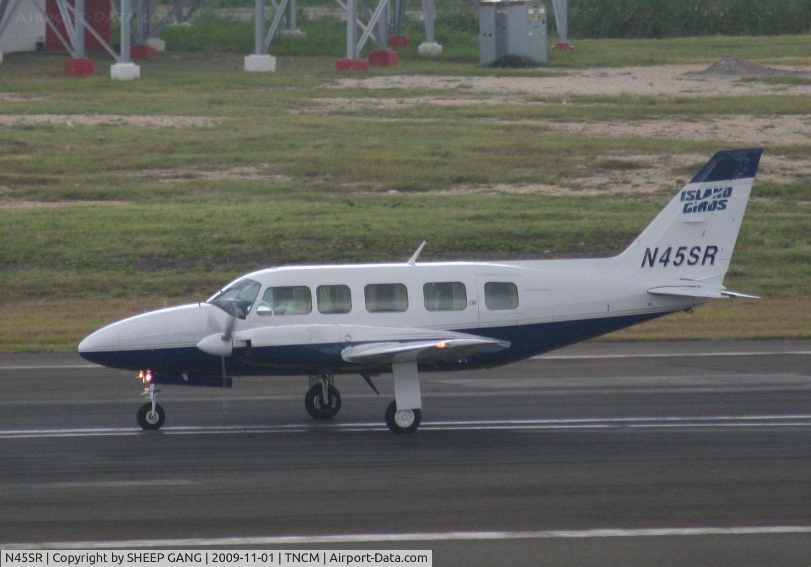 N45SR, 1978 Piper PA-31-350 Chieftain C/N 31-7852141, Departing fromTncm