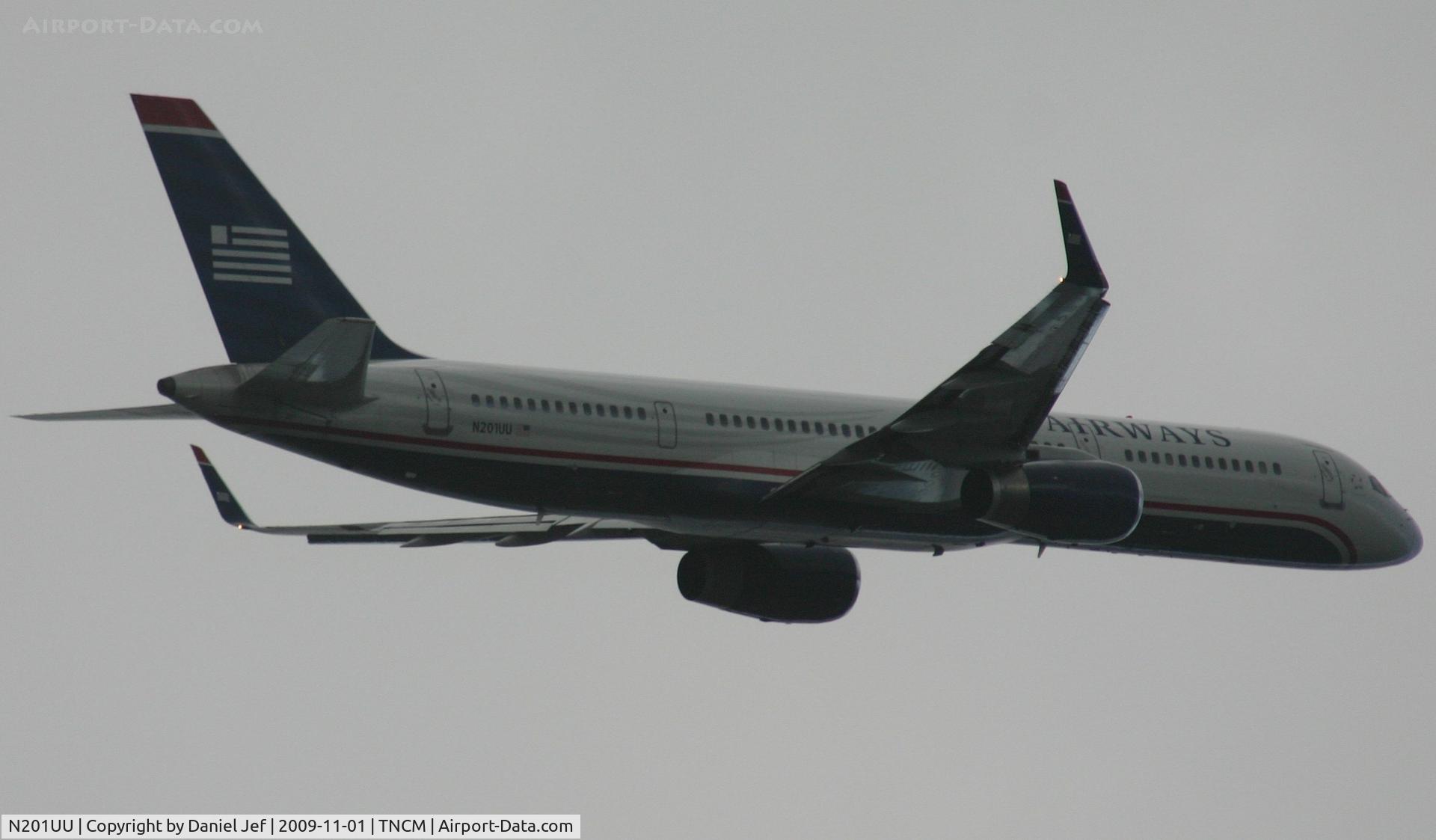 N201UU, 1995 Boeing 757-2B7 C/N 27810, departing back to the US