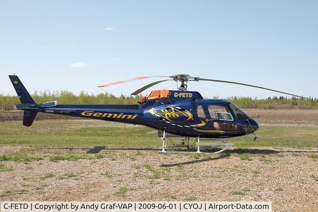 C-FETD, 1979 Aerospatiale AS-350BA Ecureuil C/N 1025, Gemini Helicopters AS350