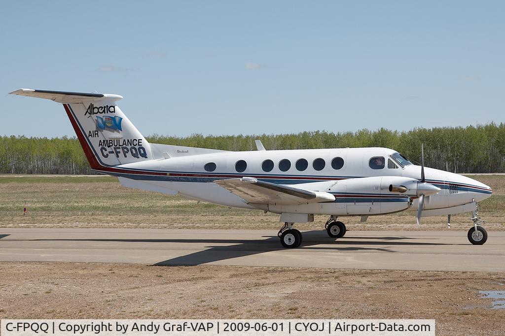 C-FPQQ, 1988 Beech B200 King Air C/N BB-1304, Alberta Air Ambulance Beech 200