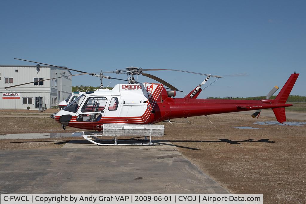 C-FWCL, 1995 Aerospatiale AS-350BA Ecureuil C/N 2869, Delta Helicopters AS350