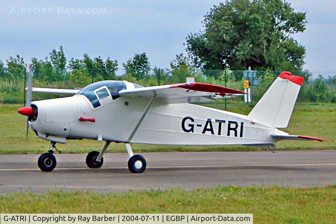 G-ATRI, 1966 Bolkow Bo-208C Junior C/N 602, Bolkow Bo.208C Junior [602] Kemble~G 11/07/2004. Seen at the PFA Fly in 2004 Kemble UK.