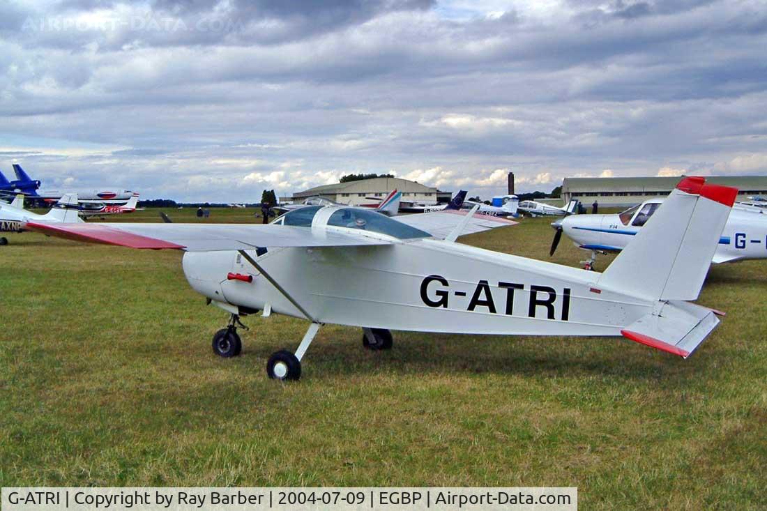 G-ATRI, 1966 Bolkow Bo-208C Junior C/N 602, Bolkow Bo.208C Junior [602] Kemble~G 09/07/2004. Seen at the PFA Fly in 2004 Kemble UK.
