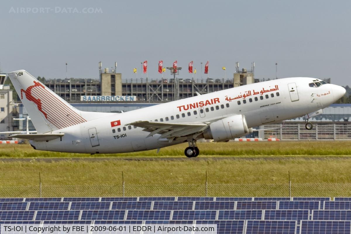 TS-IOI, 1994 Boeing 737-5H3 C/N 27257, lift off