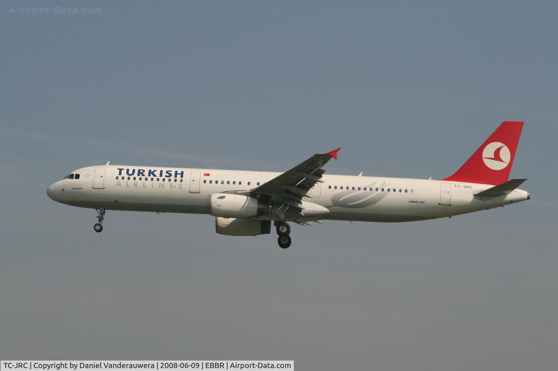 TC-JRC, 2006 Airbus A321-231 C/N 2999, arrival of flight TK1937 to rwy 25L