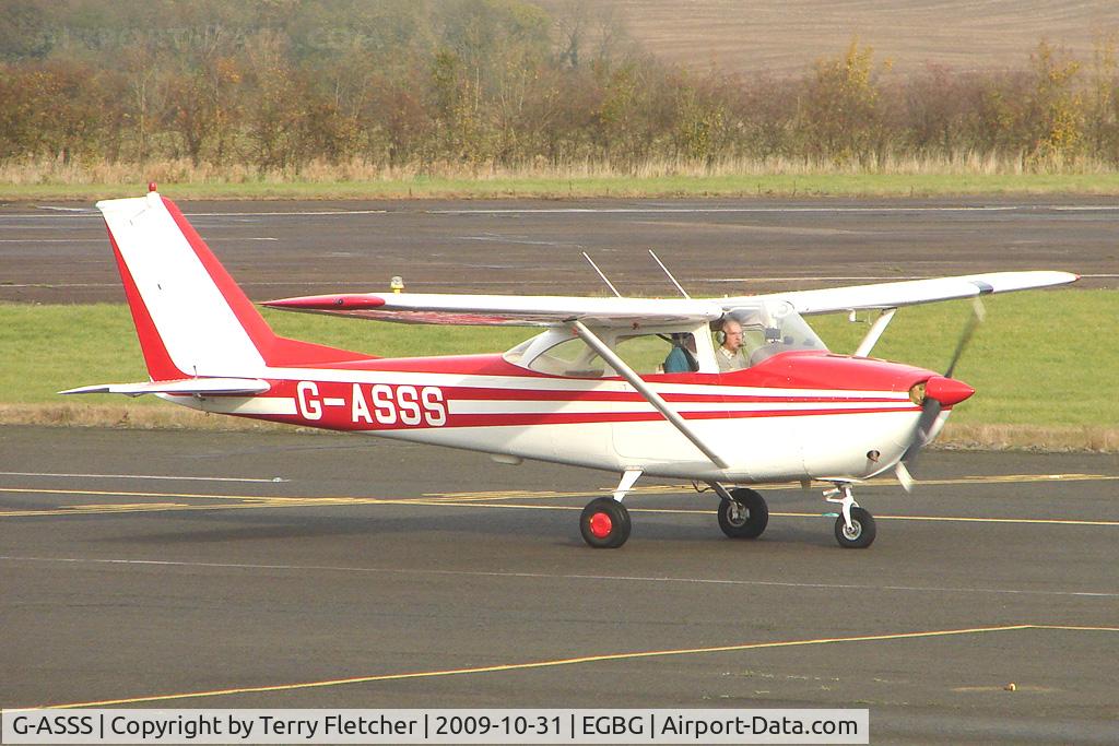 G-ASSS, 1964 Cessna 172E C/N 172-51467, Cessna 172E from Filton at Leicester on the All Hallows Day Fly-in