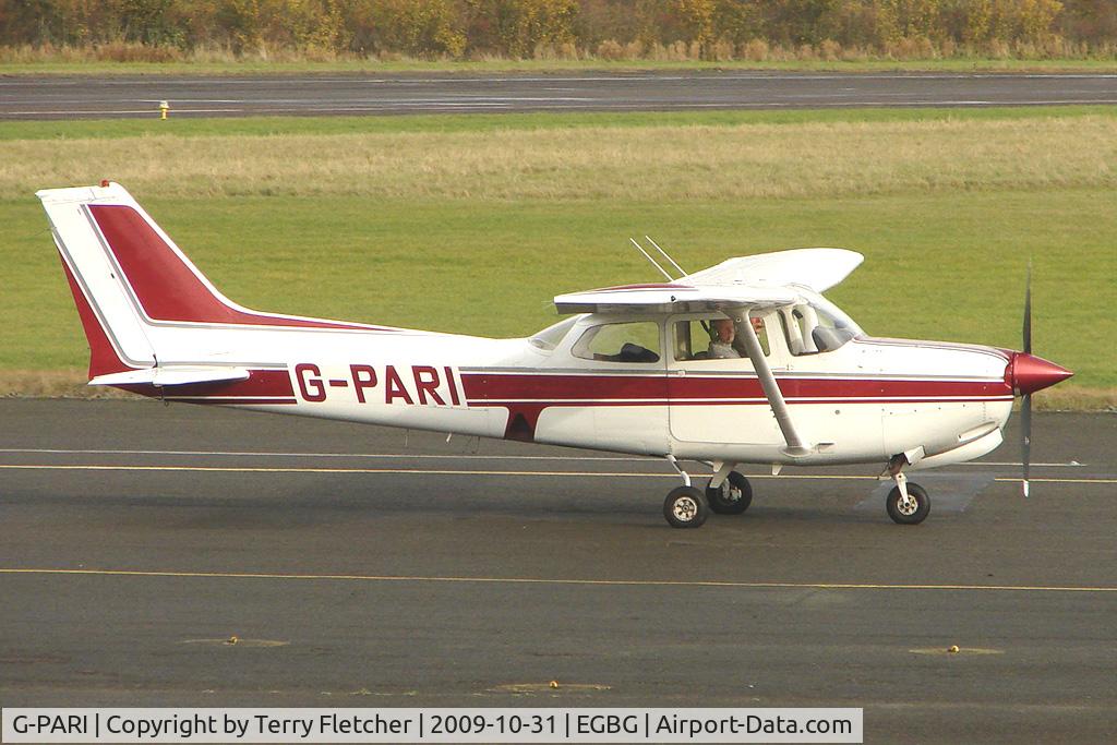 G-PARI, 1980 Cessna 172RG Cutlass RG Cutlass RG C/N 172RG-0010, Cessna 172RG  at Leicester on the All Hallows Day Fly-in