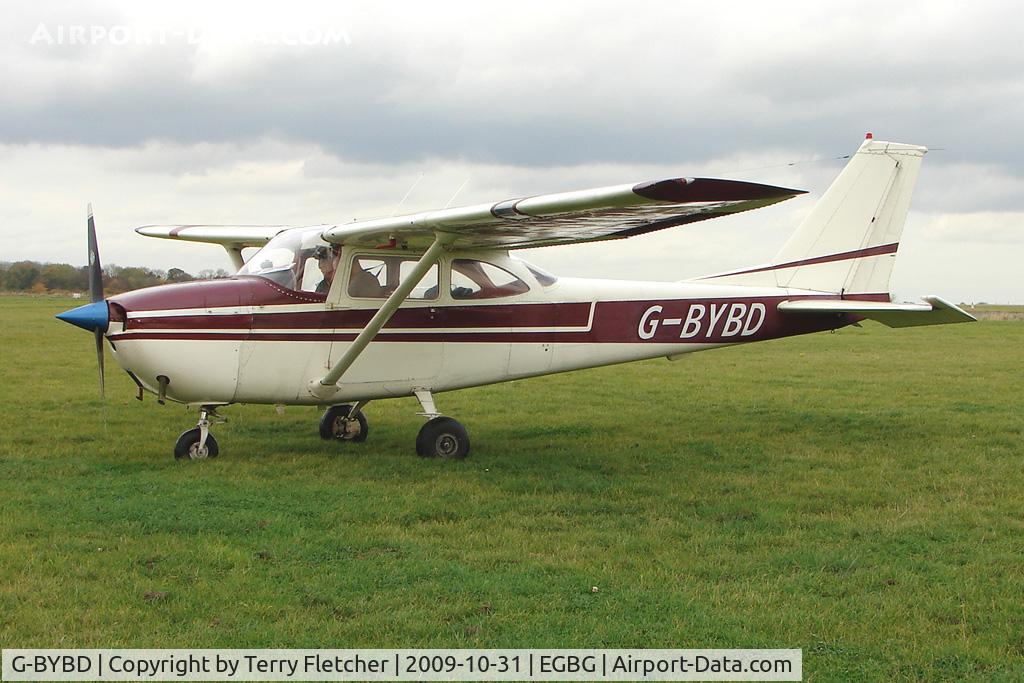 G-BYBD, 1968 Reims F172H Skyhawk C/N 0487, Cessna 172H  at Leicester on the All Hallows Day Fly-in