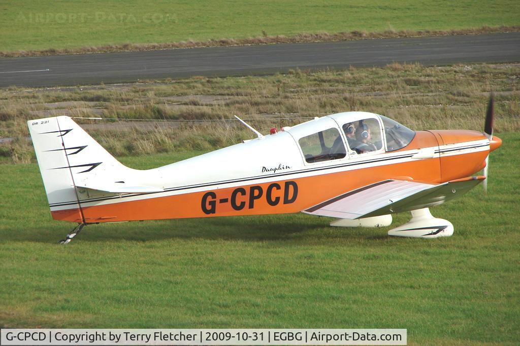 G-CPCD, 1968 CEA Jodel DR-221 Dauphin C/N 81, Centre Est Aeronautique CEA DR221 at Leicester on the All Hallows Day Fly-in