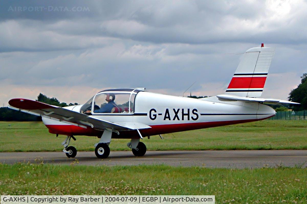 G-AXHS, 1969 Socata MS.880B Rallye Club C/N 1357, Seen at the PFA Fly in 2004 Kemble UK.
