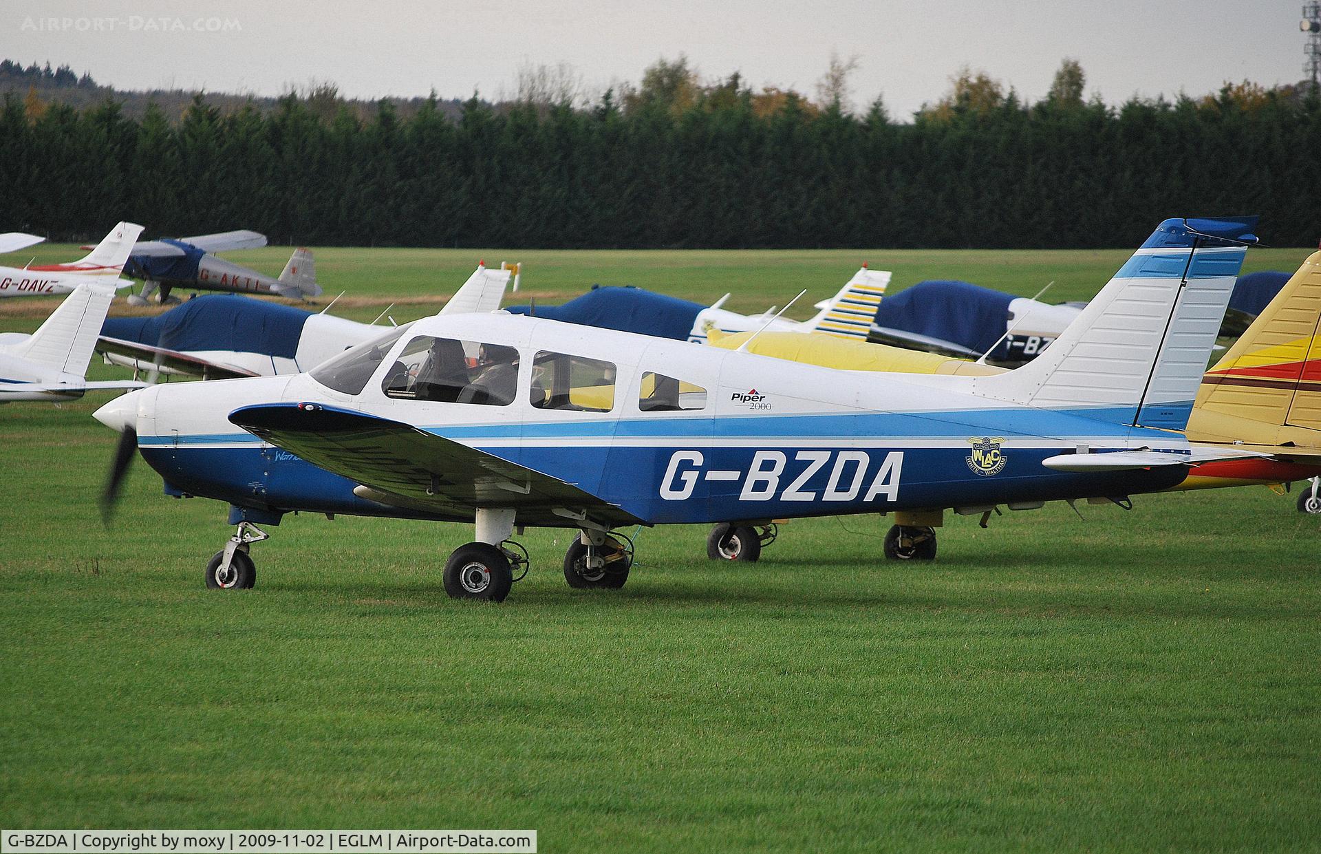G-BZDA, 2000 Piper PA-28-161 Warrior III C/N 28-42087, Piper Warrior III White Waltham resident