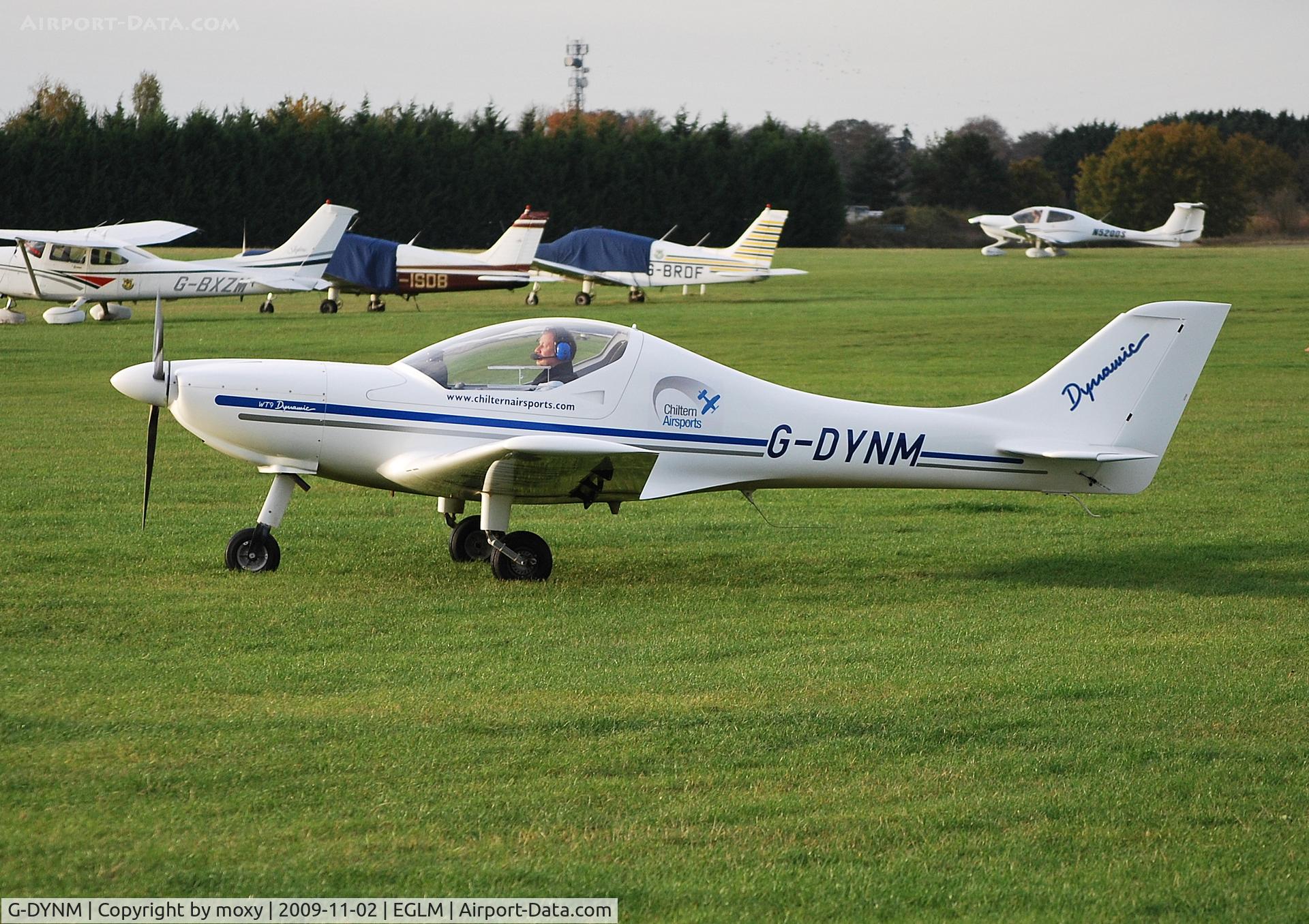 G-DYNM, 2007 Dynamic WT9 UK C/N DY161, Dynamic WT9 visiting White Waltham