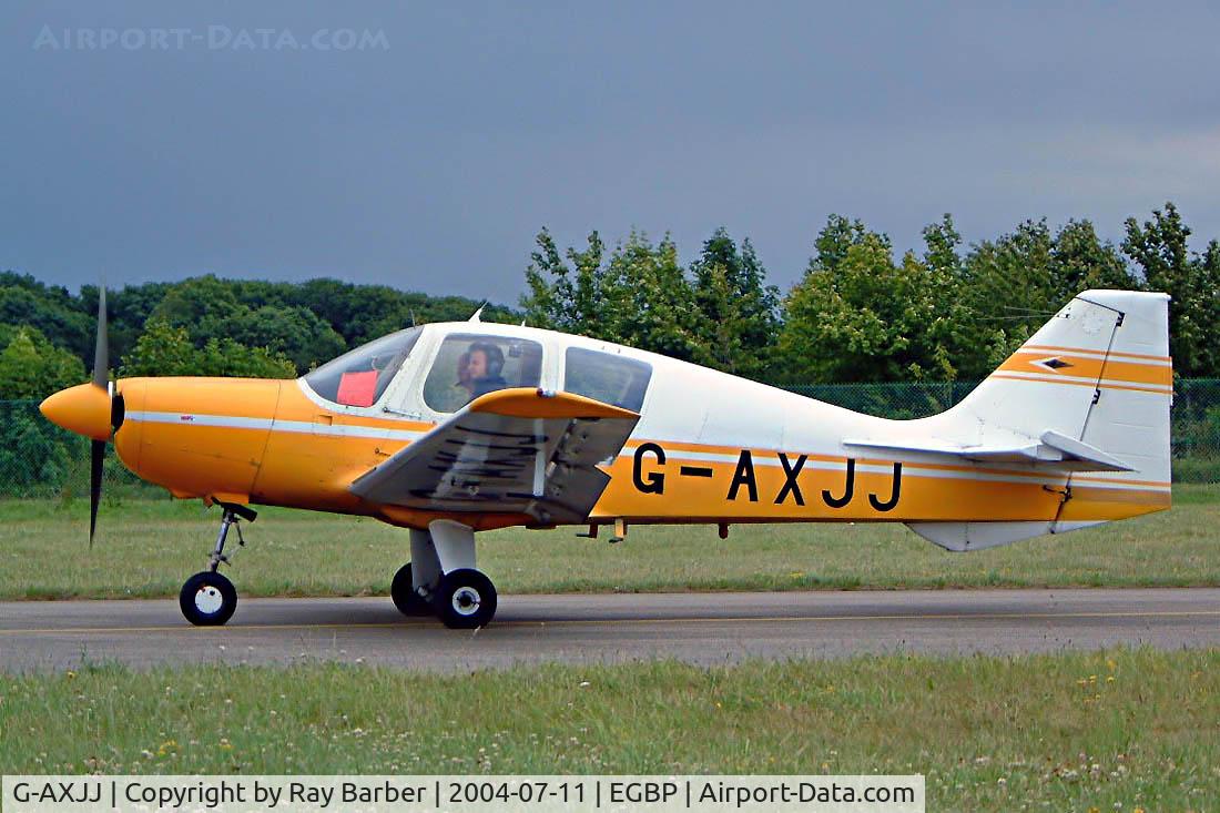 G-AXJJ, 1969 Beagle B-121 Pup Series 2 (Pup 150) C/N B121-091, Seen at the PFA Fly in 2004 Kemble UK.