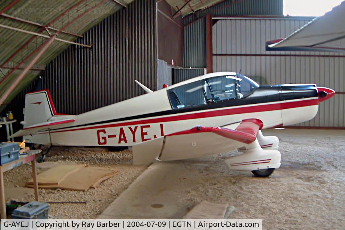 G-AYEJ, 1961 SAN Jodel DR-1050 Ambassadeur C/N 253, SAN Jodel DR.1050 Ambassadeur [253] Enstone~G 09/07/2004