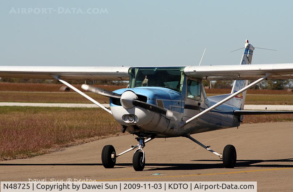 N48725, 1977 Cessna 152 C/N 15280937, Denton