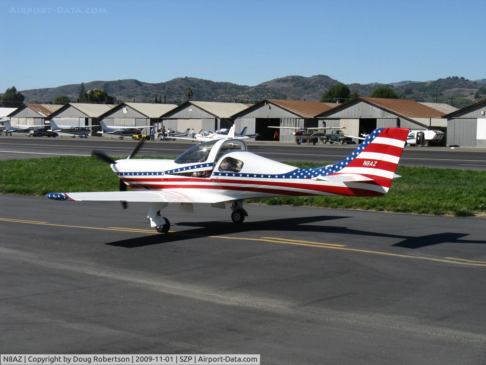 N8AZ, Lancair 360 C/N 327, Vanderpool/Carse LANCAIR 360, taxi