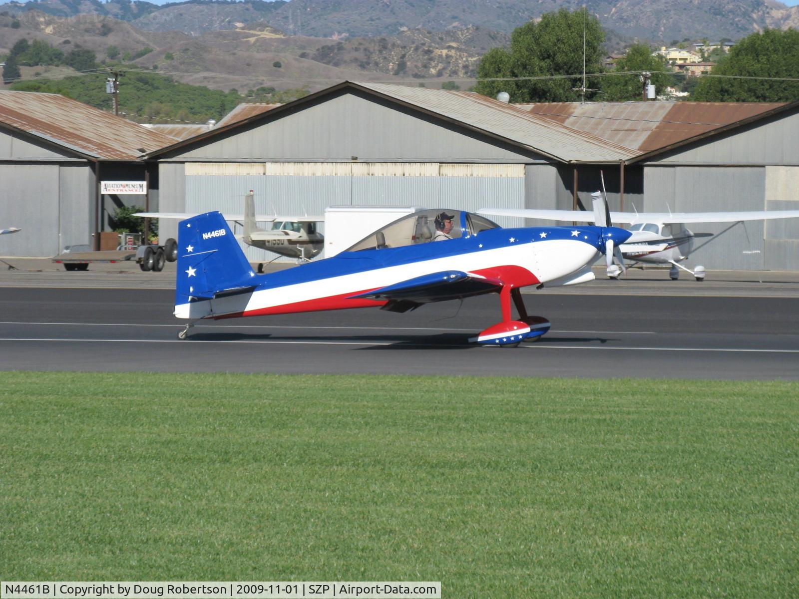 N4461B, Vans RV-8 C/N 81994, 2008 Gaylor VAN's RV-8, landing roll Rwy 04